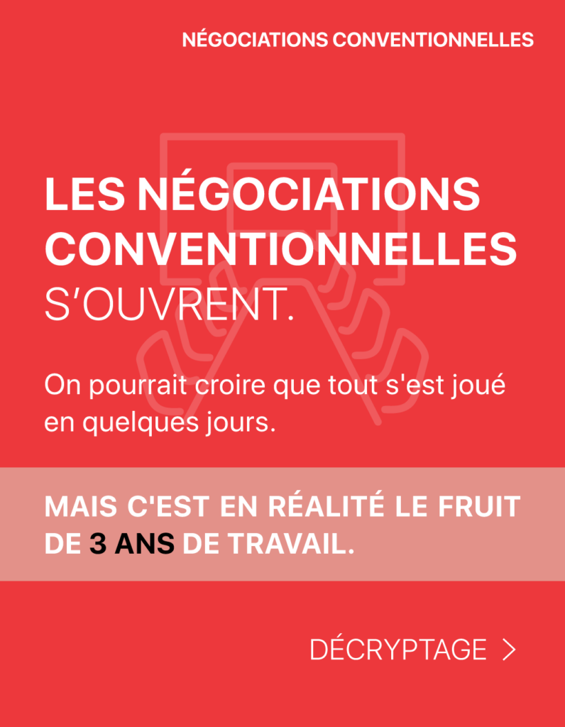négociations conventionnelles kinés